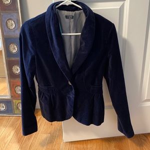 Velvet Blue Blazer